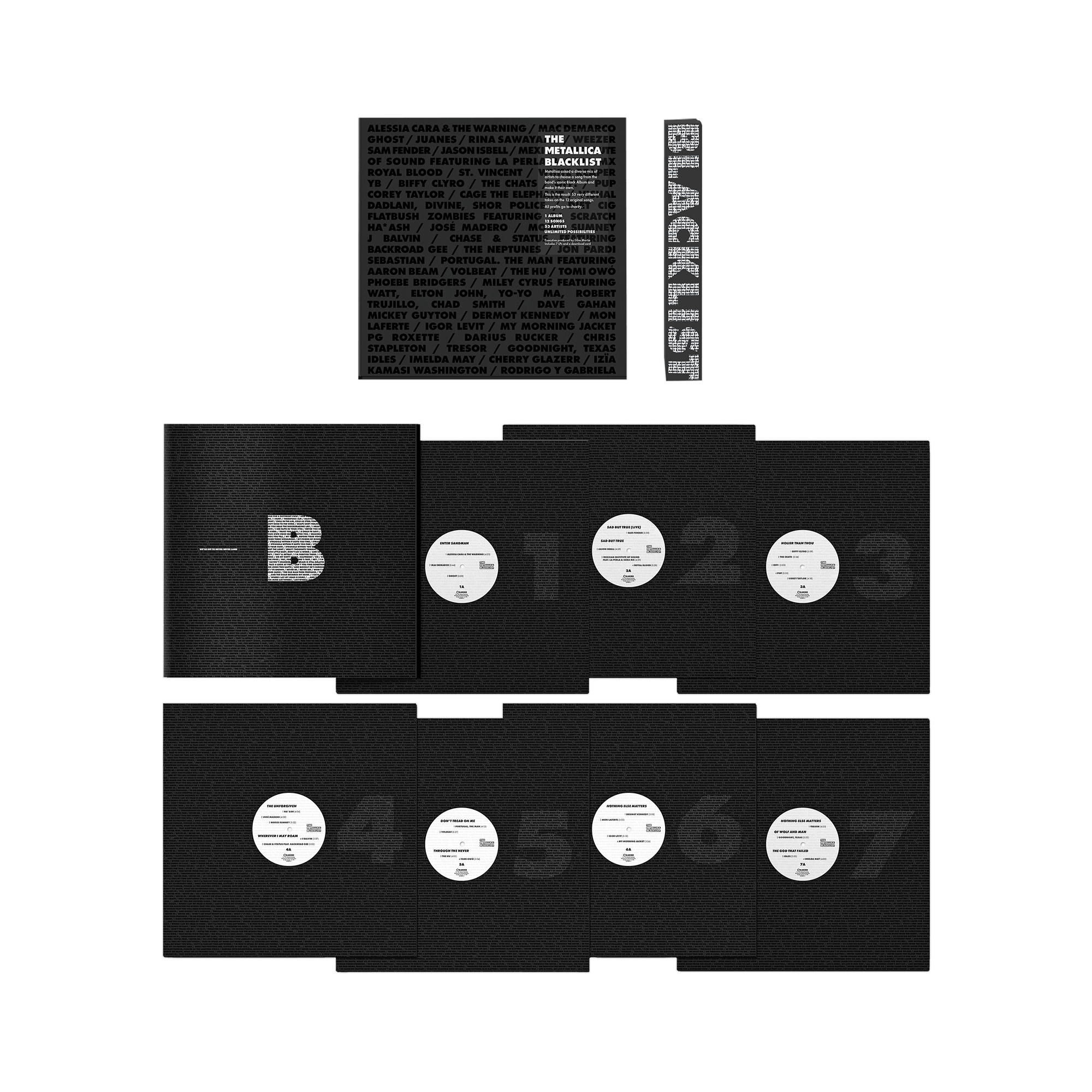 The Metallica Blacklist - 7LP - Metallica Store