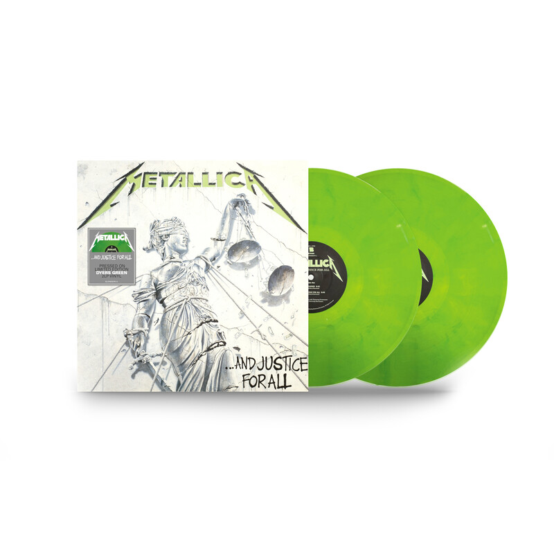 …And Justice For All von Metallica - Limited Dyers Green 2LP jetzt im Metallica Store