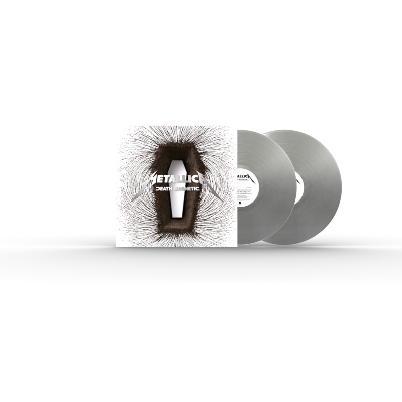 Death Magnetic by Metallica - 2LP - Limited ‘Magnetic Silver’ Coloured Vinyl - shop now at Metallica store