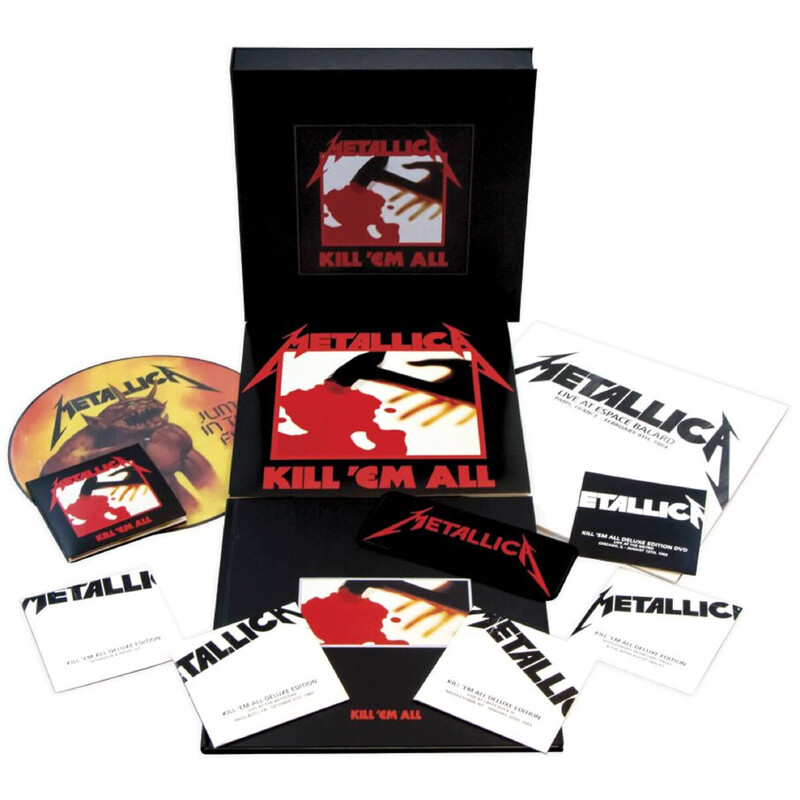 Kill 'Em All (Ltd.Remastered Deluxe Boxset) by Metallica - Audio - shop now at Metallica store