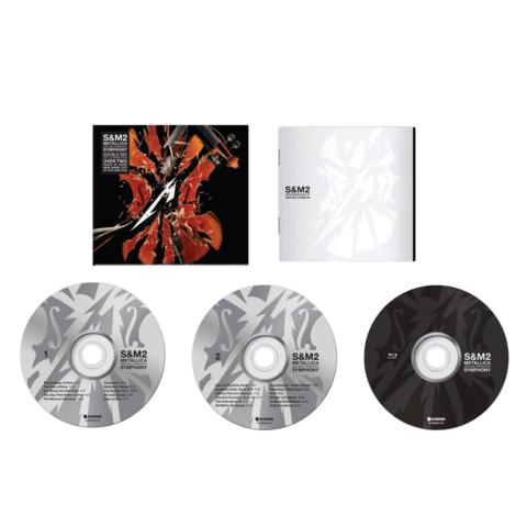 S&M2 (BluRay + CD Combo) by Metallica - BluRay Disc - shop now at Metallica store