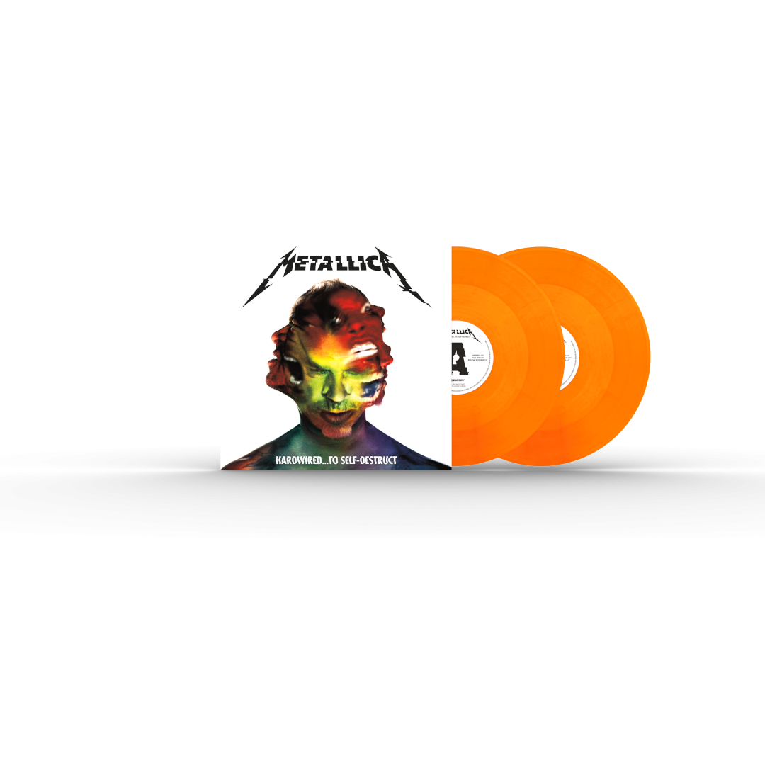 Metallica Hardwired…To Self-Destruct 2LP - Limited ‘Flame Orange’ Coloured Vinyl 350849