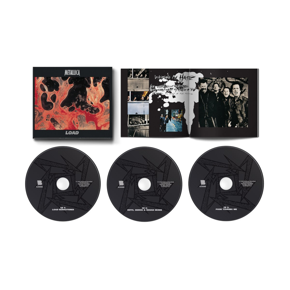 Metallica Load Limited 3CD Remastered 2025 407731