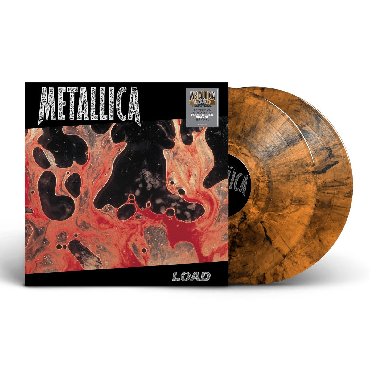 Metallica Load Limited Poor Twisted Orange 2LP Remastered 2025 407745